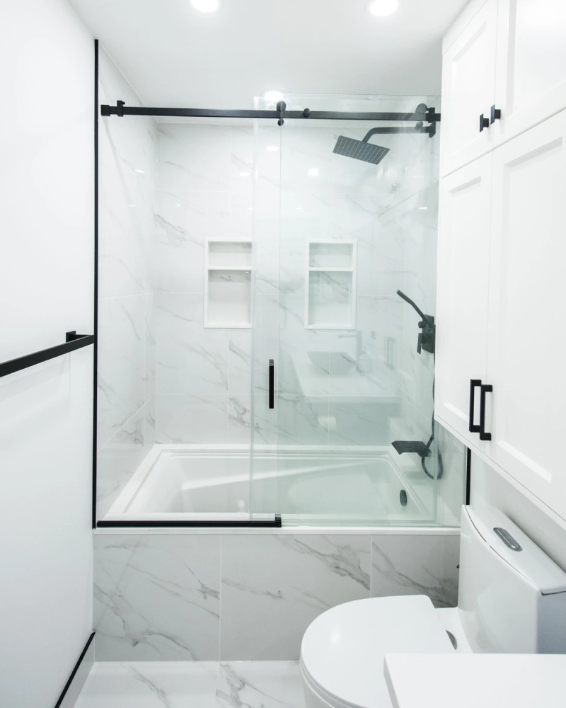 Bathroom upgrade and finishing work